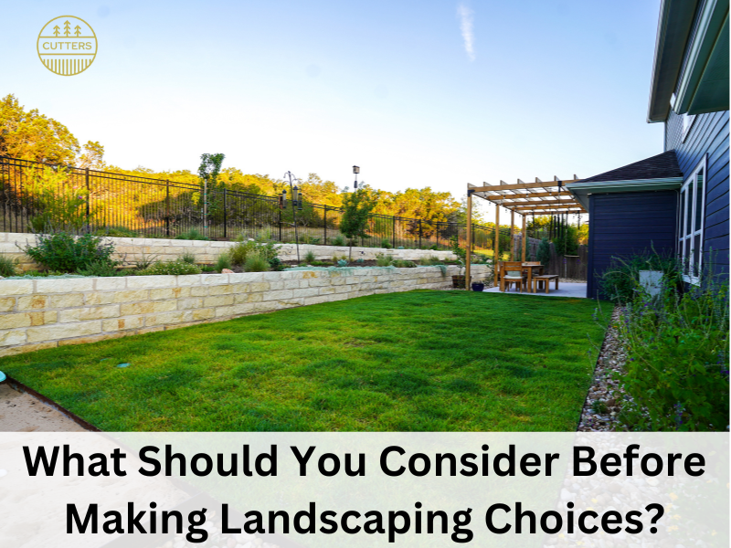 What Should You Consider Before Making Landscaping Choices