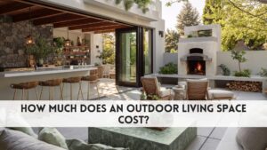 how much does an outdoor living space cost